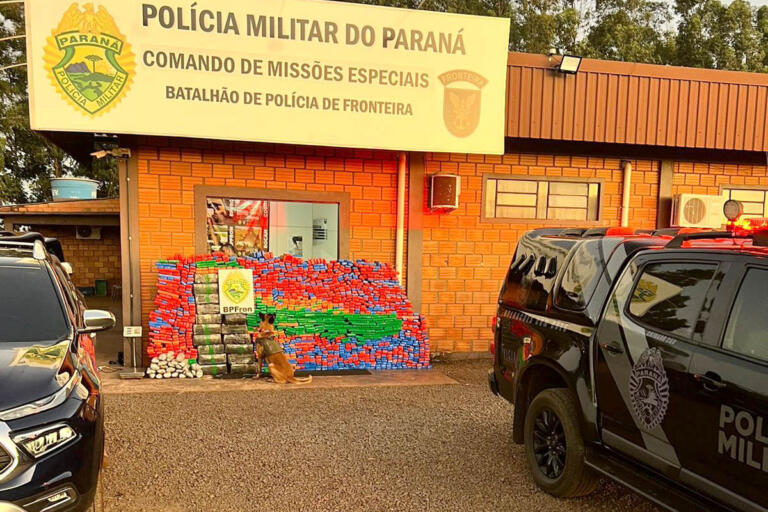 Polícia Militar apreende mais de uma tonelada de drogas em São José das Palmeiras