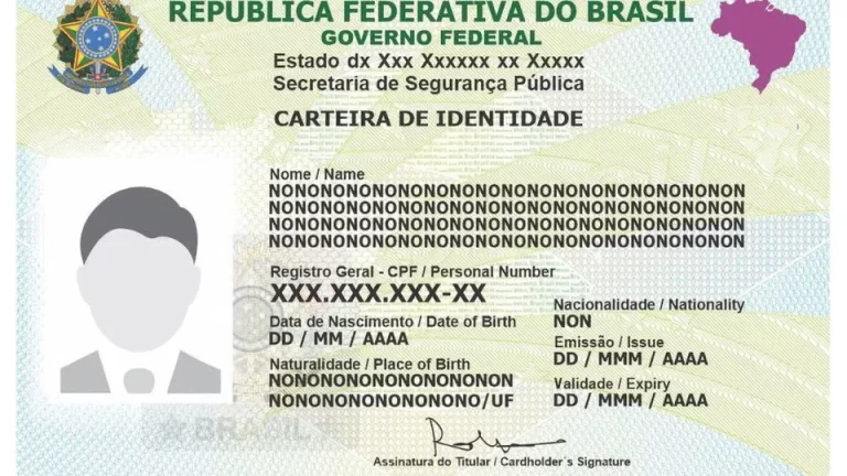 Nova carteira de identidade será emitida sem informação sobre sexo