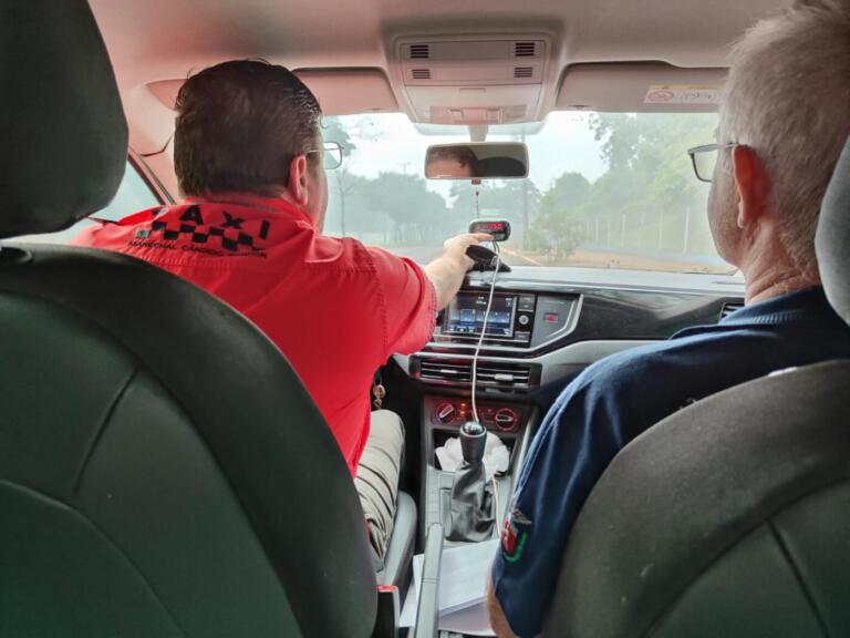 Taxímetros de veículos de passageiros são vistoriados em Marechal Rondon