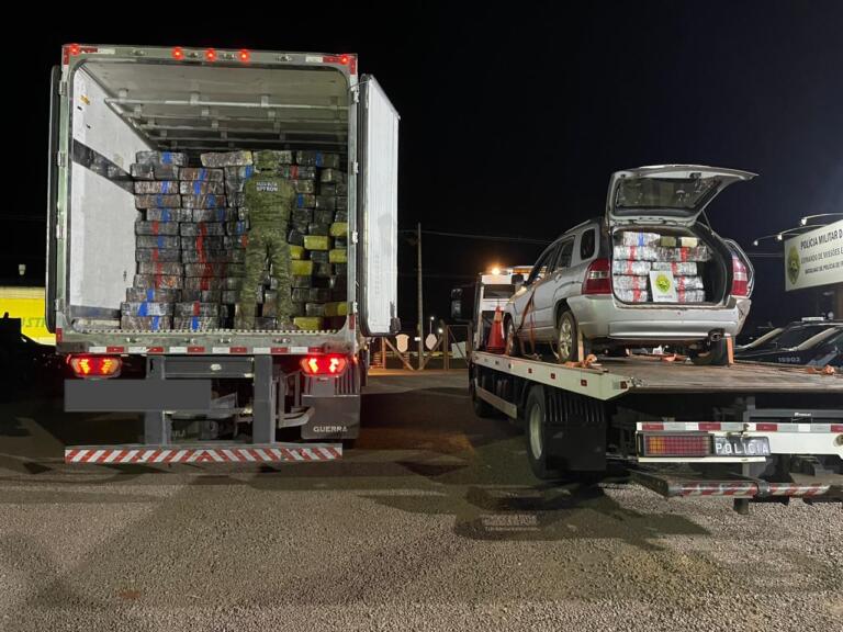 2,6 toneladas de maconha são apreendidas em Maripá