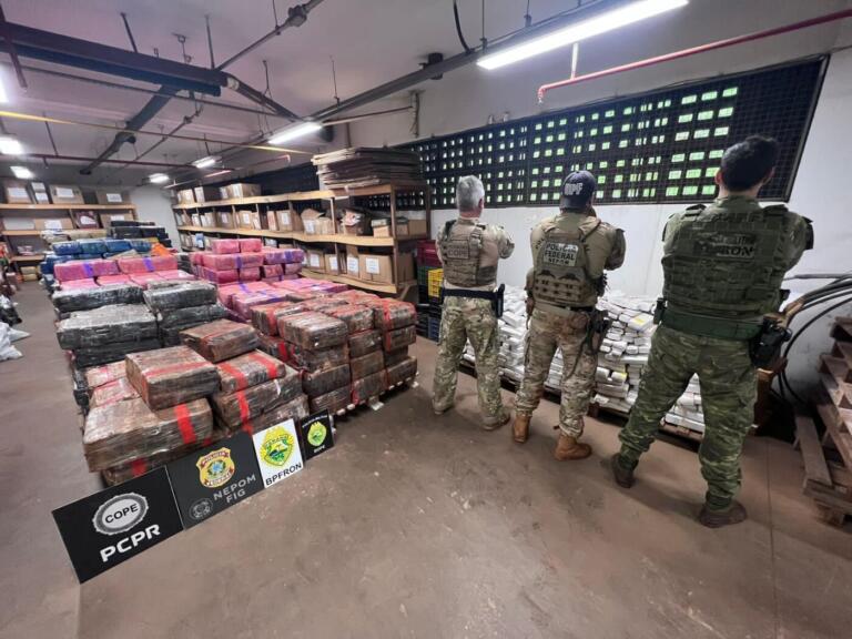 Apreensões de drogas em 2023 aumentam 156% em comparação aos cinco primeiros meses de 2022, aponta BPFron