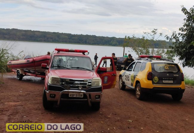 Corpo de desaparecido no lago é resgatado