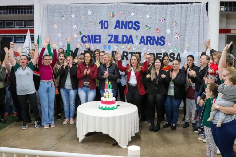 Cmei Zilda Arns comemora dez anos de atividades