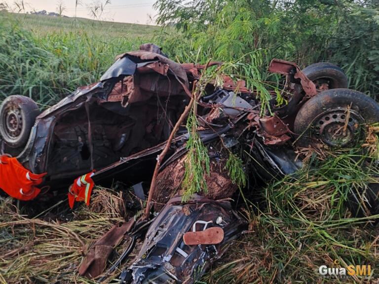Uma pessoa morre e quatro ficam feridas em grave acidente na PR-497