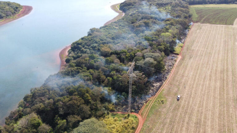 Itaipu alerta para início de estiagem e maior risco de queimadas
