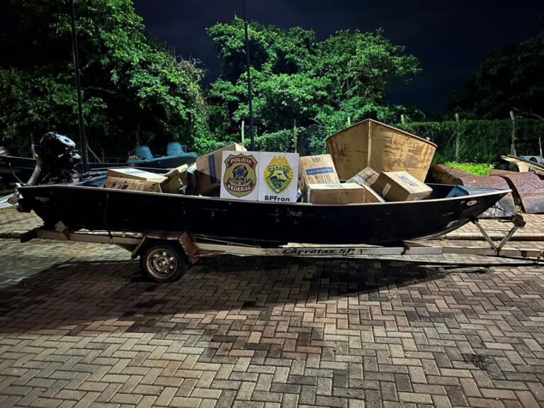 30 mil pacotes de cigarros contrabandeados são apreendidos em Mercedes