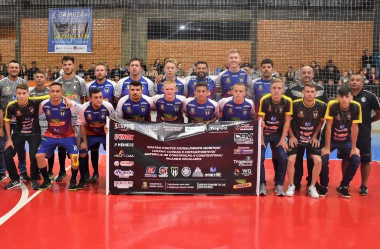 Quatro Pontes goleia Nova Santa Rosa no 45º Troféu Difusora de Futsal