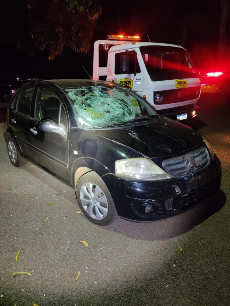 Pedestre fica gravemente ferido após ser atropelado na PR-491