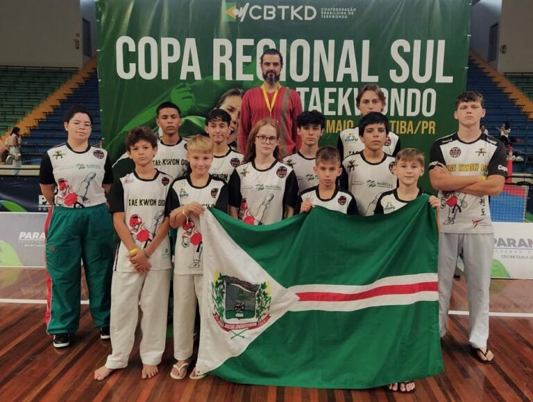 Rondonenses conquistam 11 medalhas no Sul-Brasileiro de Taekwondo