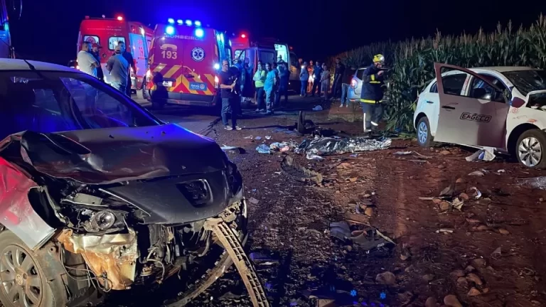 Grave acidente deixa uma pessoa morta e outras sete feridas entre Palotina e Maripá