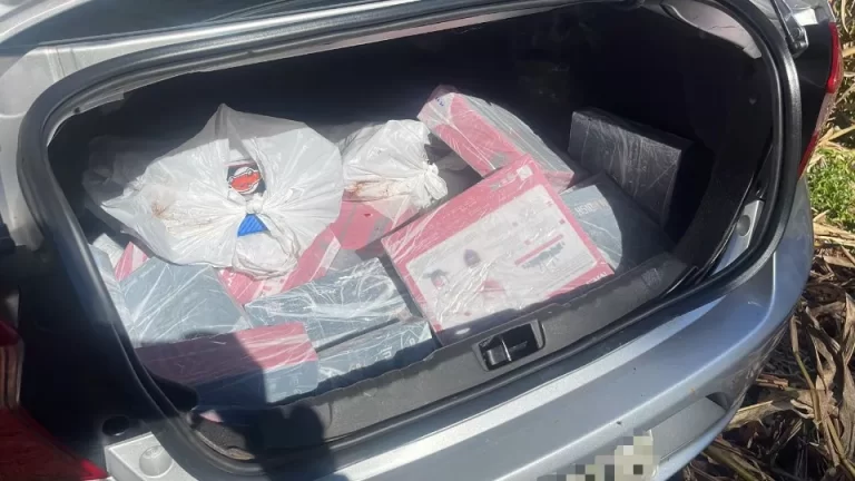 Carro roubado no pedágio de São Miguel do Iguaçu é recuperado