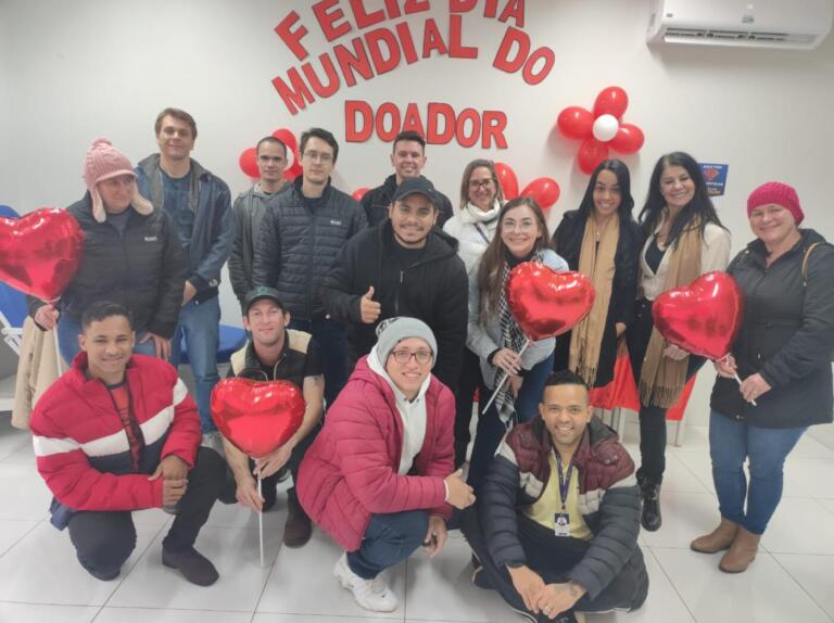 Voluntários rondonenses são encaminhados para doação de sangue em Toledo