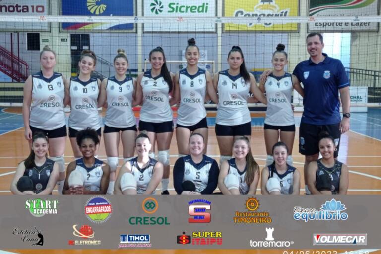 Santa Helena estreia no Paranaense Adulto Feminino de Voleibol, troféu mais importante da modalidade no Estado