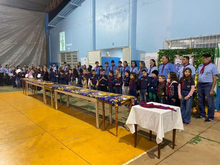 Grupo Escoteiro Luterano Harpia comemora 5º aniversário de fundação