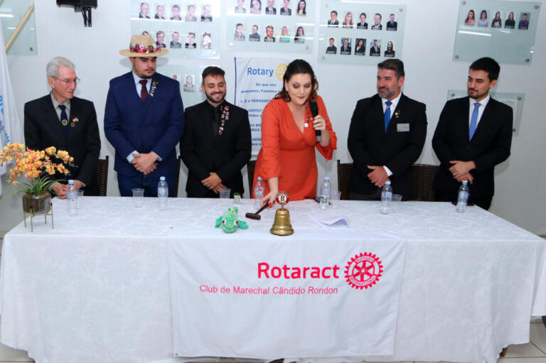 Rotaract Club de Marechal Rondon empossa nova diretoria