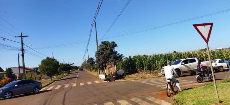 Grave acidente envolvendo três veículos é registrado no desvio da PRC-467 em Marechal Rondon