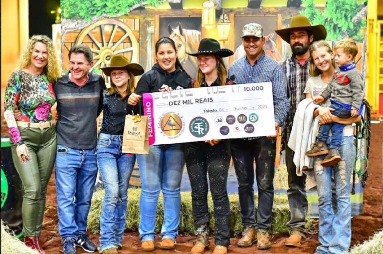 Rondonenses são campeãs no 1° Mega Rodeio Cabanha Saracura