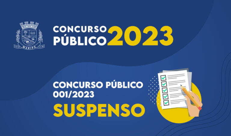 Prefeitura de Maripá suspende concurso público