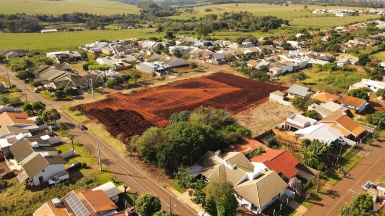 Iniciada a construção da Escola Municipal Idalina Guzzoni
