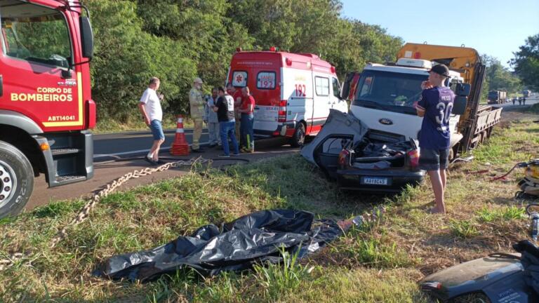 Três pessoas falecem em grave acidente nas proximidades do Rondon Tênis Clube