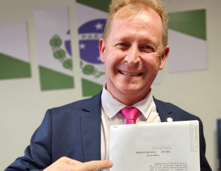 Deputado Welter apresenta projeto que busca viabilizar piso nacional para profissionais do magistério