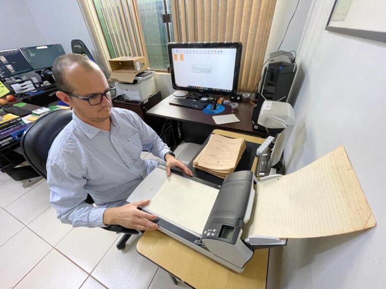 Acervo legislativo da Câmara de Vereadores rondonense passa por processo de digitalização