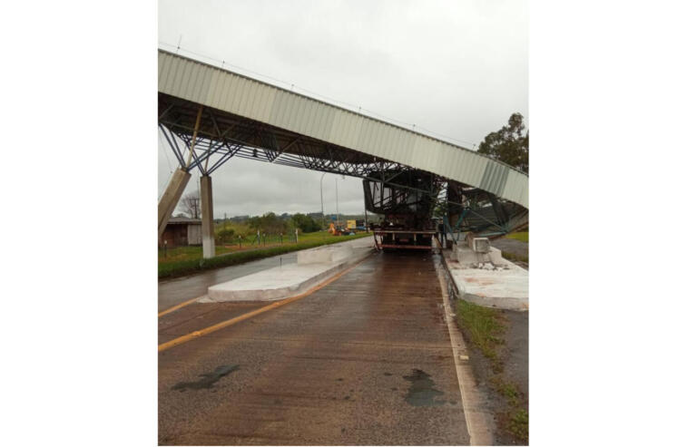 Acidente interdita BR-487 entre o Paraná e Mato Grosso do Sul