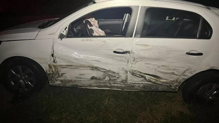 Duas pessoas ficam feridas em acidente entre Santa Helena e Missal