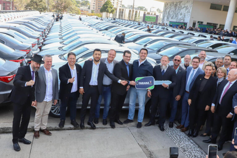 Com 922 novas viaturas, Polícia Civil do Paraná terá maior renovação de frota da história