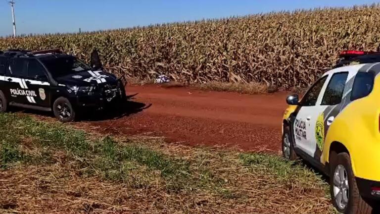Morador de Toledo encontrado em milharal foi vítima de latrocínio, informa Polícia Civil