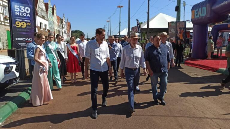 Governador em exercício marca presença na Expo Rondon 2023