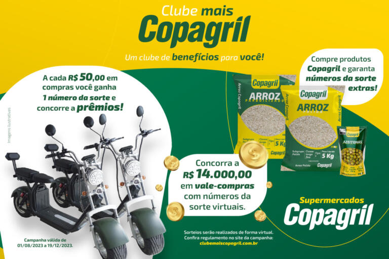 Copagril vai lançar Campanha de Prêmios do Clube Mais durante a Expo Rondon