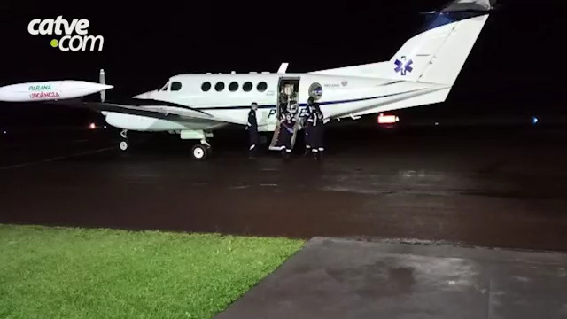 Mais uma vítima da explosão na C.Vale é transferida para o hospital de Londrina