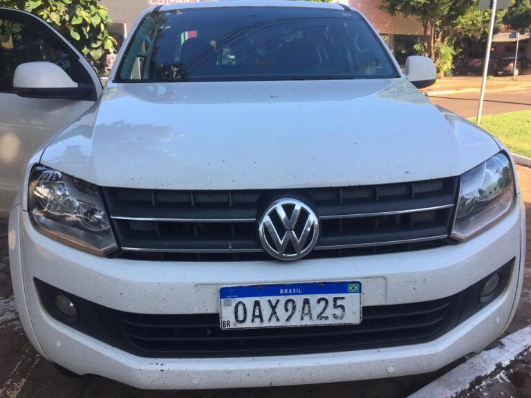 Amarok furtada em Marechal Rondon atravessou Ponte Ayrton Senna