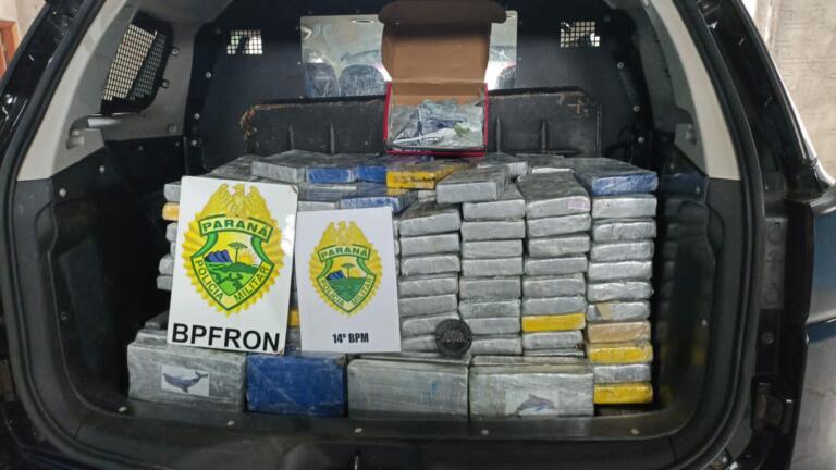 Forças policiais apreendem 471 kg de cocaína; prejuízo estimado é de R$ 14 milhões