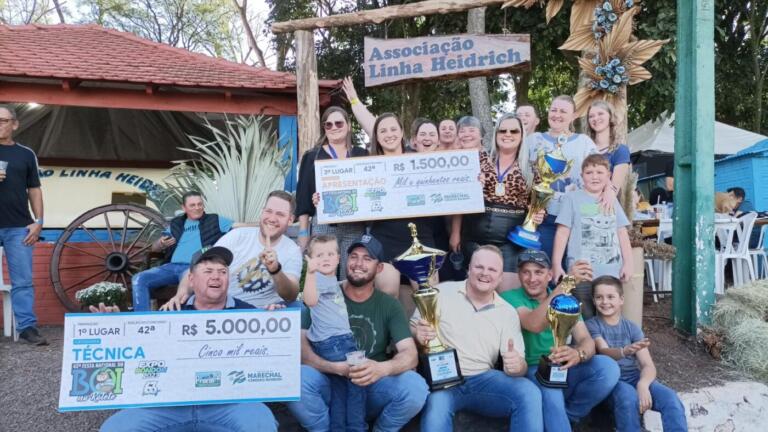 Associação Horizonte e Associação Linha Heidrich vencem o Concurso do Boi no Rolete 2023