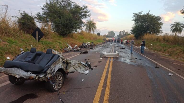 Rondonense se envolve em acidente em Nova Londrina; uma pessoa morreu e três ficaram feridas
