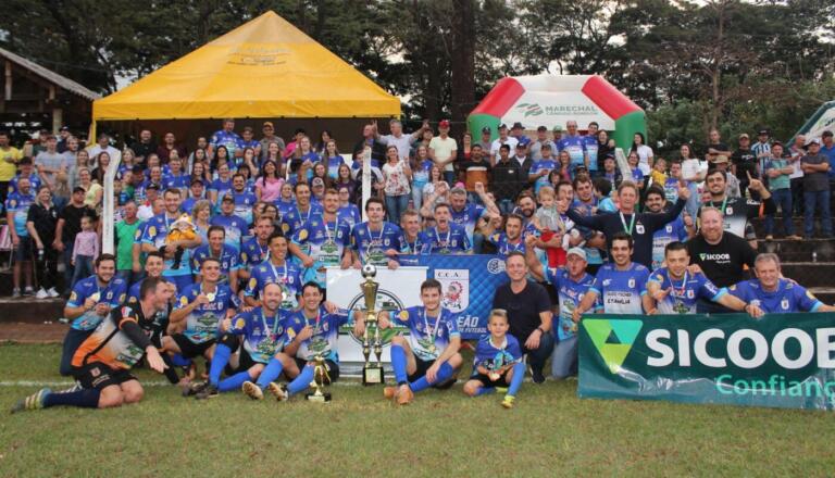 Aimoré marca nos acréscimos, vence nos pênaltis e conquista o Municipal de Futebol Amador 2023