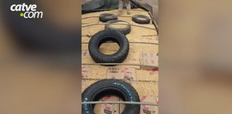 Homem é flagrado transportando 550 mil maços de cigarros na BR-163 em Guaíra