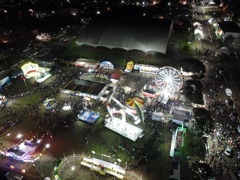Brinquedo Evolution será a grande novidade no parque de diversões durante a Expo Rondon 2023