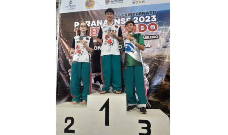 Taekwondo rondonense conquista seis medalhas no Campeonato Paranaense