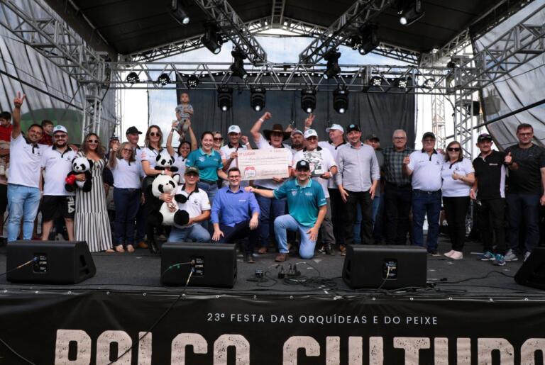 Equipe Rancho do Panda vence Concurso do Peixe Assado em Maripá