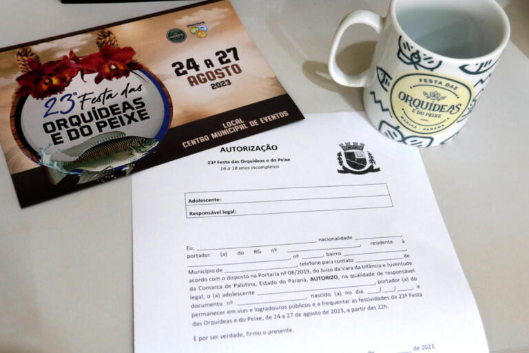 Festa das Orquídeas e do Peixe; confira as recomendações para permanência de menores durante o evento