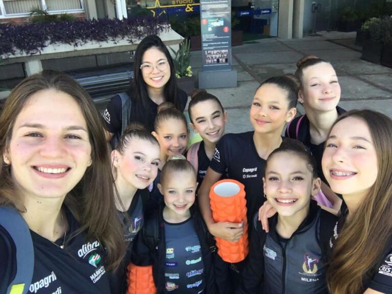 Ginastas rondonenses participam de torneio em Porto Alegre