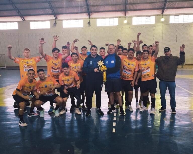 Handebol masculino de Mercedes conquista título inédito da Fase Macro dos Jogos da Juventude