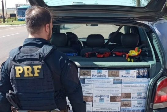 Casal rondonense com bebê de quatro anos é preso transportando ilícito