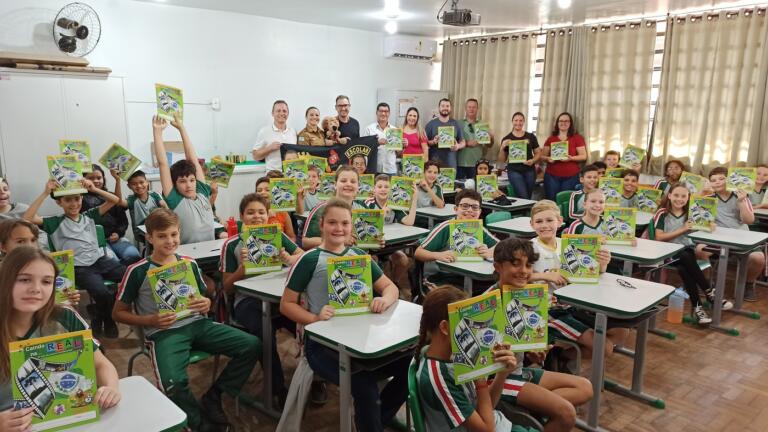 Escola Érico Veríssimo sedia aula inaugural do Proerd neste semestre