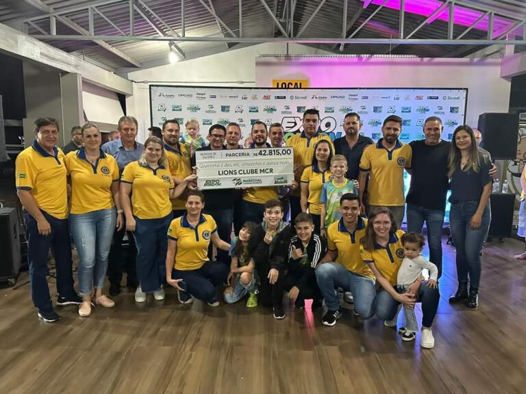 Lions Clube Marechal Rondon arrecada R$ 42 mil no Café Colonial da Expo Rondon