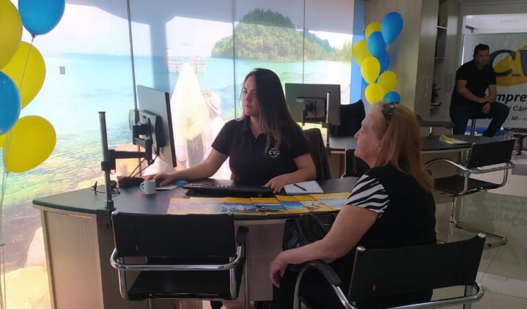 Agência CVC é reinaugurada em Marechal Rondon