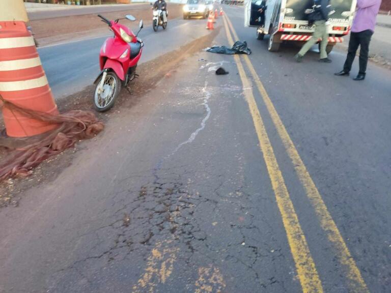 Motociclista morre em acidente na BR-163 em Marechal Rondon